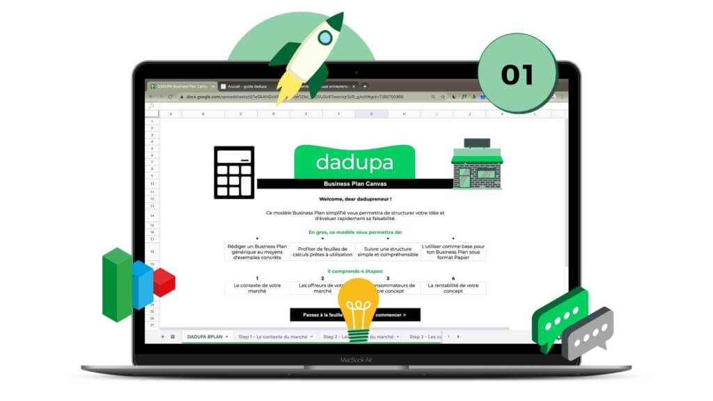 Le DADUPA Startup Pack pour accompagner les entrepreneurs