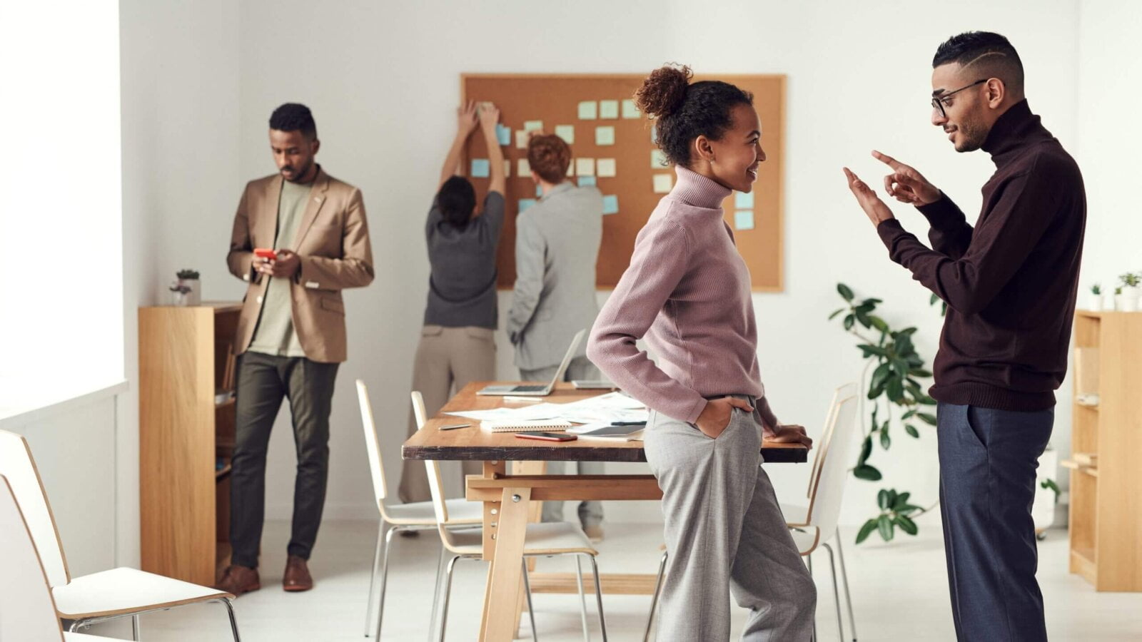 équipe de jeunes entrepreneurs